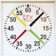 Zegar basenowy treningowy, zegar - kryta pływalnia