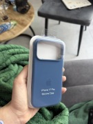 Case iPhone 17 Pro etui silikonowe nowe niebieskie blue plecki