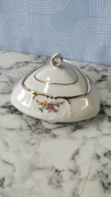 Trójkątna bombonierka vintage porcelana Bogucice 