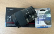 Obiektyw Panasonic S-S24 F1.8 L-Mount. Polecam !!!