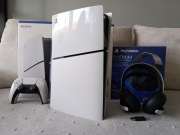 PLAYSTATION 5 SLIM CHASSIS Z NAPĘDEM + SŁUCHAWKI PULSE ELITE