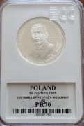 10 zł. Wincenty Witos 1995 Gcn pr70