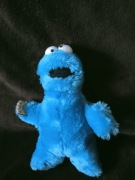 Ciasteczkowy potwór muppety ulica Sezamkowa maskotka 