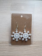 Kolczyki śnieżynki 
