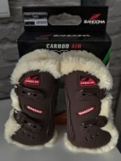 Ochraniacze przednie Zandona carbon air techno fur brązowe Full