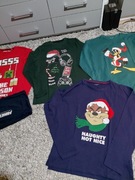 Zestaw ŚWIĘTA  RE C&A 164-176 bluzka piżama MINECRAFT DUFFY jak nowe 4 szt