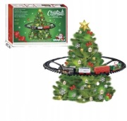 Świąteczny pociąg z oświetleniem LED i dźwiękiem