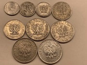 PRL 1 gr - 2 zł zestaw 14 szt. monet z lat 1949-78