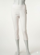 Legginsy sportowe damskie 3/4 M  białe modelujące brzuch  nowe