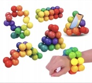 KULKI SENSORYCZNE EDUKACYJNE KOLOROWE Antystresowe ADHD LARPO