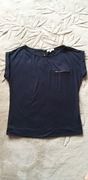 Bluzka damska granatowa bez rękawków 36.