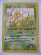 Koga's Weedle - Gym Challenge 82/132 - Common