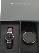 Zegarek damski +bransoleta  Daniel Wellington SET, Zestaw, Nowy
