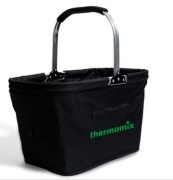 Składany koszyk zakupowy z logo Thermomix