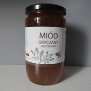 Miód gryczany z własnej pasieki 2024 1KG 
