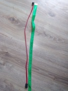 Kabel SATA zasilanie + data, nowy, długość podana na zdjęciu.