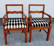 Rasowe ART DECO Para foteli lata 30 XX wieku.