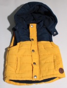 Mothercare *Ciepła pikowana kamizelka Bezrękawnik 86 cm