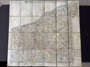 Przedwojenna mapa Pomorza Niemcy ok.1930 Koszalin Kolberg