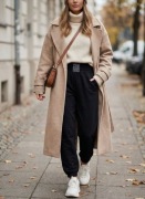 Spodnie dresowe damskie XS/34 PARROT kieszenie wysoki stan A082