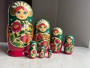 Russian Wooden Nesting Doll, Matrioszka, Matryoshka - Wolga Maidan