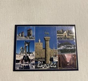  Magnes na lodówkę RODES Grecja Greece Rodos Kolos Rodyjski Santorini (6)