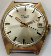   ŁADNY  ZŁOCONY  POLIOT Z KALENDARZEM.