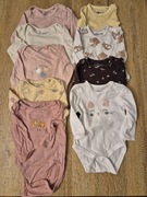 Bodziaki Body 62 cm paczka zestaw wyprawka 9 sztuk