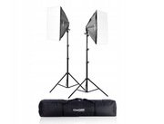 Zestaw lamp softbox CineGEN CGWP-57682 50 x 70 cm + żaróka 8 x 65 W + torba