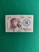 Znaczki polskie 1981: 200 lat Starego Teatru w Krakowie, Modrzejewska, PRL