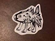 Rybka, naklejka 6,5cm x 8cm