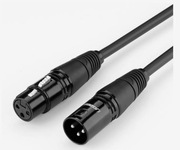 UGREEN AV130 Kabel XLR żeński do XLR męski - 3m