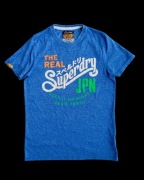 Superdry oryginalna koszulka męska, t-shirt rozm. L/XL