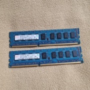 Zestaw 4GB (2x2GB) Hynix DDR3 ECC Unbuffered PC3-8500E 1066MHz CL7