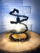 Lampa loftowa z łańcucha 