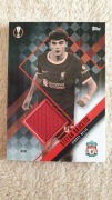 Topps match attax Jersey relic Stefan Bajcetic