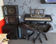 Keyboard Yamaha PSR-350 + akcesoria