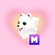 Adopt me Roblox mega samoyed