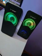 Głośniki komputerowe Tracer 2.0 z podświetleniem LED | Sprawne