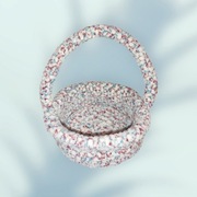 Koszyk na szydełku handmade 