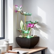 Mała fontanna dekoracyjna elegancka ozdoba do wnętrza