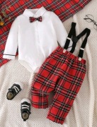 Komplet zestaw ubranko Święta koszula spodnie2- 3l