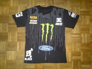 T-SHIRT KOSZULKA DC KEN BLOCK FORD CASTROL EDGE MONSTER RACING M NOWA