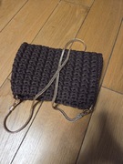 Ręcznie robiona torebka na szydełku