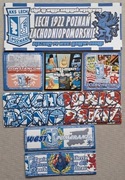 Vlepki LECH POZNAŃ, ARKA , Cracovia, KSZO, Gryf Wej, Gwardia Kosz # 24