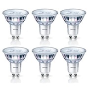6x ŻARÓWKA LED GU10 PHILIPS 4,6W 50W 2700K 355lm