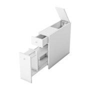 Szafka łazienkowa cargo ze schowkiem i szufladą