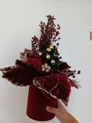 Stroik świąteczny flower box 