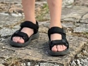 Czarne Sandały Sportowe Sprandi – Rozmiar 37 