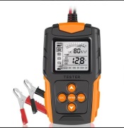 TESTER AKUMULATORÓW SAMOCHODOWYCH 12V/24V LCD DO SOH SOC CC